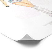 Mode schets, Taylor Poster (Hoek)