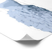 Mode schetsen - Ruffle Dress Poster (Hoek)