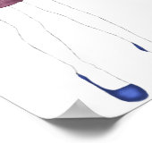 Mode schetsen - Ruffle Dress Poster (Hoek)