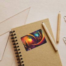 Mode schitterende stad kleurrijke kunstzon