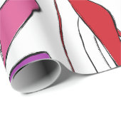 Mode schoeisel met opvulpapier cadeaupapier (Rol Hoek)