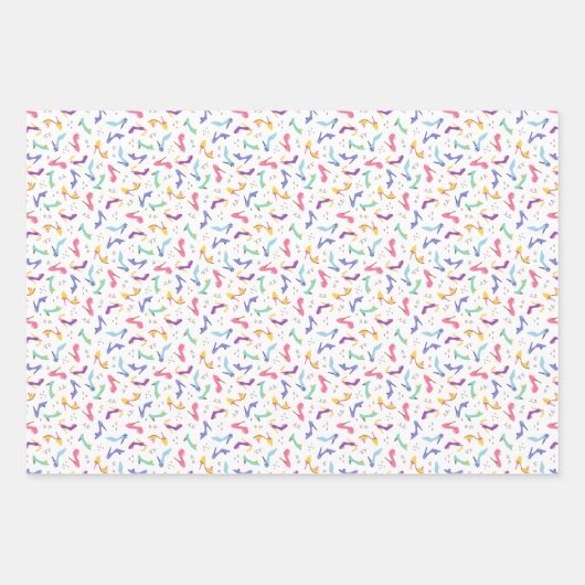 Mode schoenen inpakpapier vel (Voorkant 2)