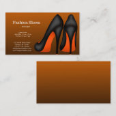 Mode schoenen visitekaartje (Voorkant / Achterkant)