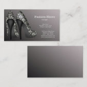 Mode schoenen visitekaartje (Voorkant / Achterkant)