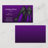 Mode schoenen visitekaartje (Voorkant / Achterkant)