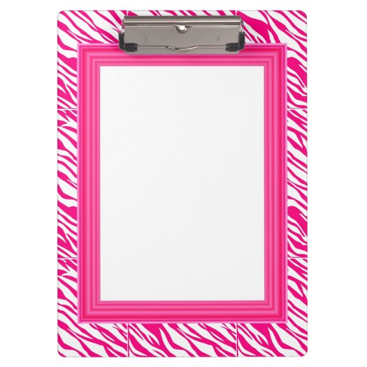 Mode - schoenen - Zebra klembord (Voorkant)