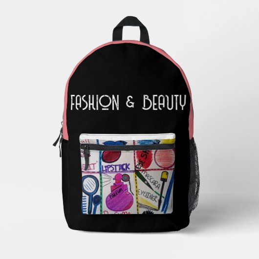 MODE & SCHOONHEID BEDRUKTE RUGZAK (Voorkant)