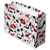 Mode Schoonheid Gift Bag Groot Cadeauzakje (Achterkant Gekanteld)