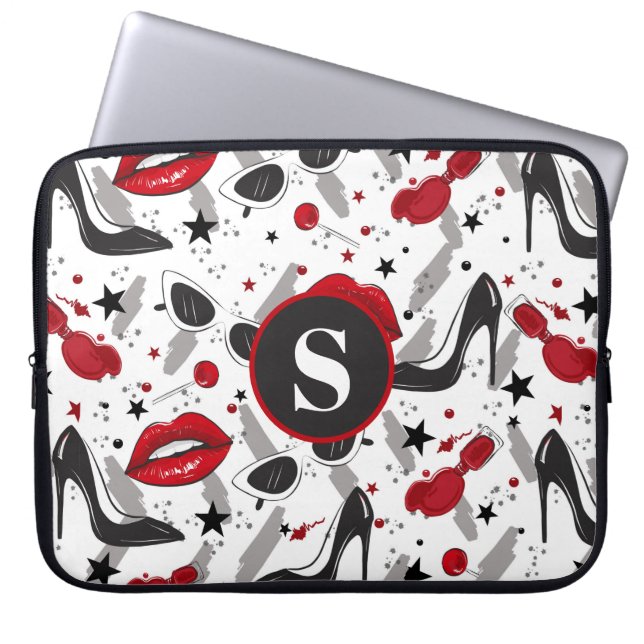 Mode Schoonheid Laptop Hoes (Voorkant)