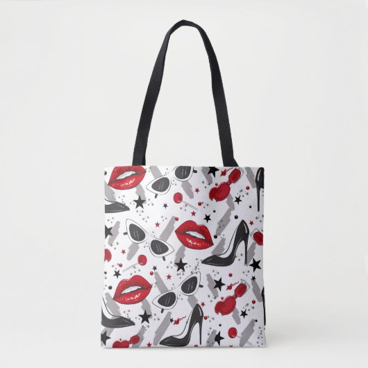 Mode Schoonheid Tote Bag (Voorkant)