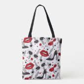 Mode Schoonheid Tote Bag (Achterkant)