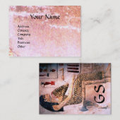 MODE & SCHOONHEID VAN ANTIEK EGYPTE VISITEKAARTJE (Voorkant / Achterkant)