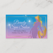 Mode schoonheidsspa salon mermaid illustratie