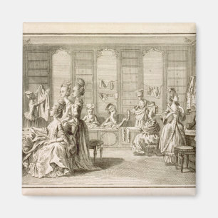 Mode shop uit de "Encyclopedie" door Denis Do Magneet