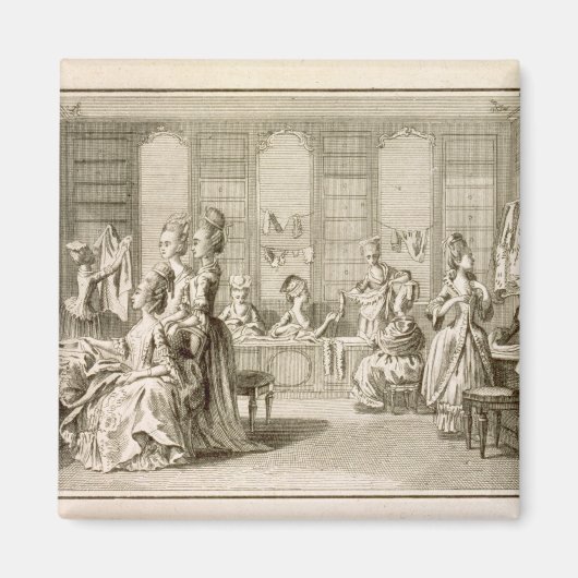 Mode shop uit de "Encyclopedie" door Denis Do Magneet (Voorkant)