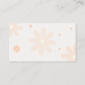 Mode Shop Visitekaartje – Bloemenesthetiek (Achterkant)