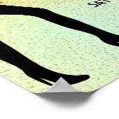 Mode Show Boutique Promotionele Custom Poster (Hoek)