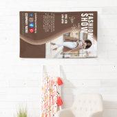 mode show BUSINESS aangepast logo Poster Pe Spandoek (Insitu)