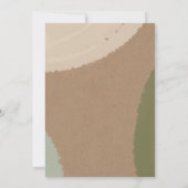 Mode Show Charity Event Dress Form Abstract Kaart (Achterkant)