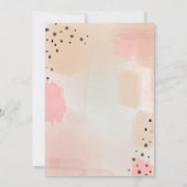 Mode Show Charity Event Dress Form Pink Kaart (Achterkant)