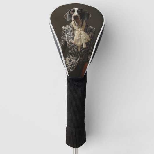 Mode Show, Engels Pointer Dog 01 - Jonathan Bo Golfheadcover (Voorkant)