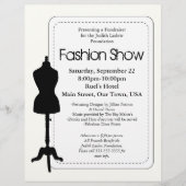 Mode Show Flyer (Voorkant)