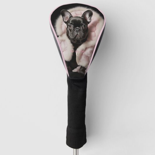 Mode Show, Franse Bulldog 01 - Jonathan Bonheur Golfheadcover (Voorkant)