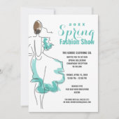 Mode Show | Gebeurtenis seizoensgebonden Collectie Kaart (Voorkant)