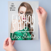 Mode Show Model Kleding Flyer (Hand)