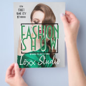Mode Show Model Kleding Flyer (Hand)