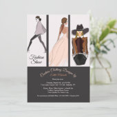 Mode Show Uitnodiging (Staand voorkant)