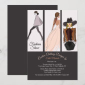 Mode Show Uitnodiging (Voorkant / Achterkant)