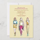 Mode Show Uitnodigingen (Voorkant)