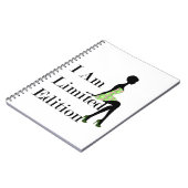 Mode Silhouette I Am Limited Edition Quote Notitieboek (Linkerzijde)
