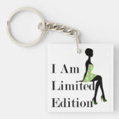 Mode Silhouette I Am Limited Edition Quote Sleutelhanger (voorkant)