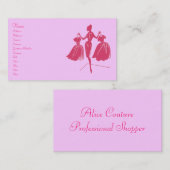 Mode Silhouette Visitekaartje (Voorkant / Achterkant)