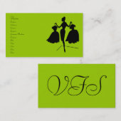 Mode Silhouette Visitekaartje (Voorkant / Achterkant)