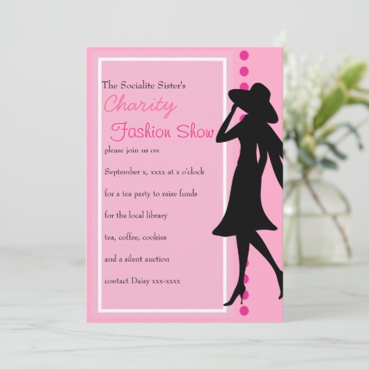 Mode Silhouettes Kaart (Staand voorkant)