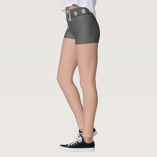 Mode Silver Clovers Leggings (Links)