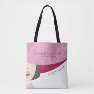 Mode Simpele Stijlvolle Moderne Aangepaste Boodsch Tote Bag