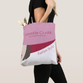 Mode Simpele Stijlvolle Moderne Aangepaste Boodsch Tote Bag (Dichtbij)