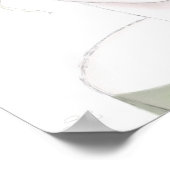 Mode Sketch - Zonnebloemen in haar haar haar haar  Poster (Hoek)