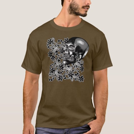 MODE SKULL T-SHIRT (Voorkant)