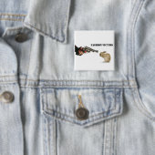 Mode slachtoffers vierkante button 5,1 cm (In situ)