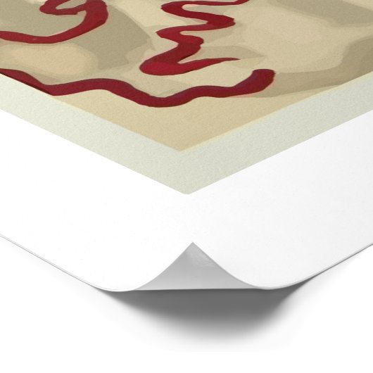 Mode Spanje Reisposter Print (Hoek)