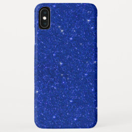 Mode Sparkle Royal Blue Glitter Case-Mate iPhone Case