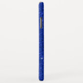 Mode Sparkle Royal Blue Glitter Case-Mate iPhone Case (Achterkant/rechts)