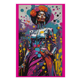 Mode Splash - Ken Gage Art Perfect Poster