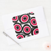 Mode spots vierkante sticker (Envelop)