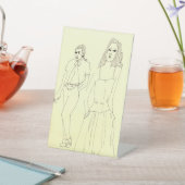 Mode Stand by Bassie Reclamebord Met Voetstuk (Insitu)